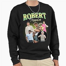 Robert Irwin Vintage Print Pullover Sweatshirt