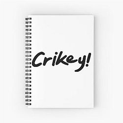 Robert Irwin Crikey Notebook