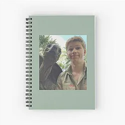 Robert Irwin with Turtle Notebook