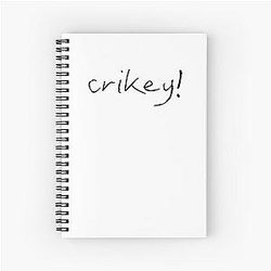 Robert Irwin Crikey Notebook