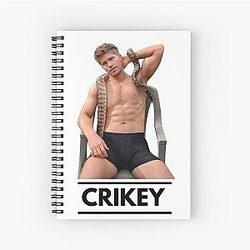 Robert Irwin - CRIKEY Spiral Notebook