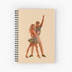 Robert Irwin and Whitney Carson Dancing Spiral Notebook