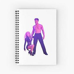 Robert Irwin and Whitney Carson Dancing with the Stars Spiral Notebook