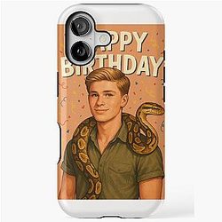 Robert Irwin Snake and Confetti iPhone Case
