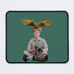 Robert Irwin with a Parrot Mouse