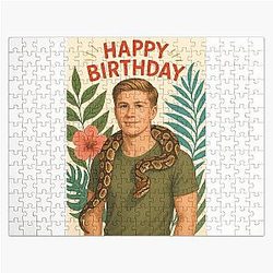 Robert Irwin with Snake Birthday Greeting Puzzle