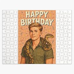 Robert Irwin's Happy Birthday with Snake and Confetti Puzzle