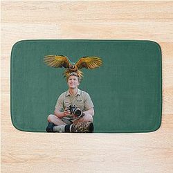 Robert Irwin with Parrot Bath Mat