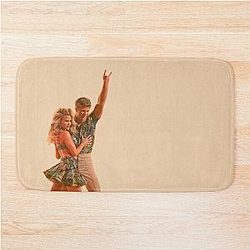 Robert Irwin and Whitney Carson Dancing Bath Mat