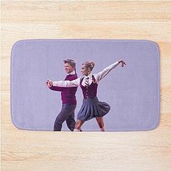 Robert Irwin and Whitney Carson Wicked Night DWTS Bath Mat