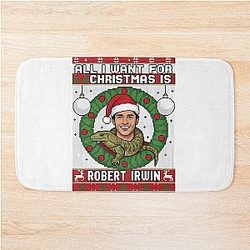 All I Want for Christmas is Robert Irwin Bath Mat