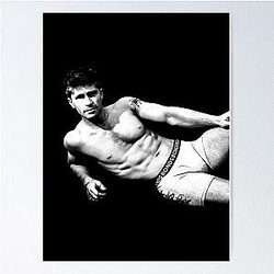 Vintage Robert Irwin Shirtless Poster