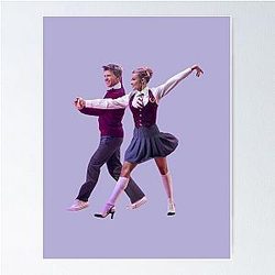 Robert Irwin and Whitney Carson Wicked Night DWTS Poster