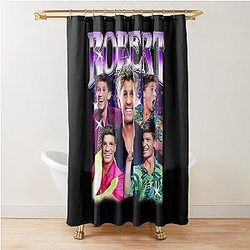 Robert Irwin Fan Art Shower Curtain