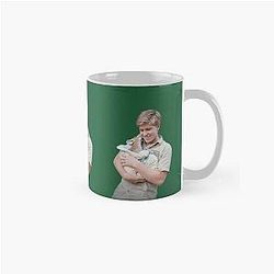 Robert Irwin with a Kangaroo Classic Mug