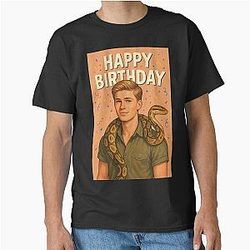 Robert Irwin Happy Birthday Celebration with Snake and Classic T-Shirt
