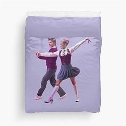 Robert Irwin and Whitney Carson Wicked Night DWTS Duvet Cover