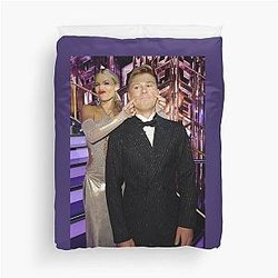 Robert Irwin and Whitney Carson DWTS Duvet Cover
