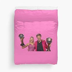 Robert Irwin and Witney Carson DWTS Season 34 Winner Duvet Cover