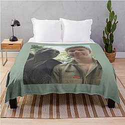 Robert Irwin with a Turtle Throw Blanket