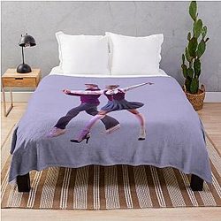Robert Irwin and Witney Carson Wicked Night DWTS Throw Blanket
