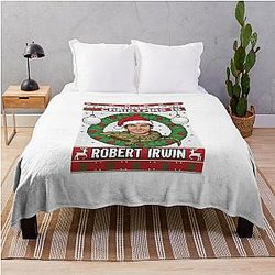 All I Want for Christmas is a Robert Irwin Throw Blanket