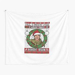 All I Want for Christmas is Robert Irwin Tapestry