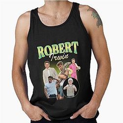 Robert Irwin Vintage Print Tank Top