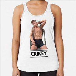 Robert Irwin Crikey Racerback Tank Top