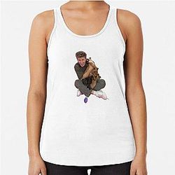 Robert Irwin Puppy Racerback Tank Top