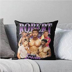Robert Irwin Vintage Throw Pillow