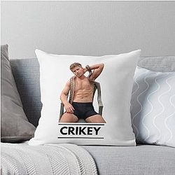 Robert Irwin CRIKEY Throw Pillow
