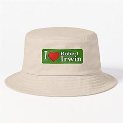 I Love Robert Irwin Bucket Hat