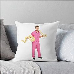 Robert Irwin Snake DWTS Throw Pillow