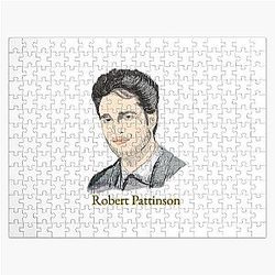 Portrait of Robert Pattinson Jigsaw Puzzle