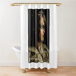 Robert Pattinson Fan Shower Curtain
