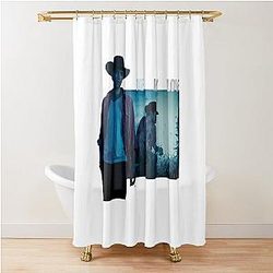 Die My Love, Robert Pattinson Shower Curtain