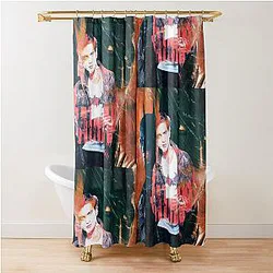 Robert Pattinson Shower Curtain