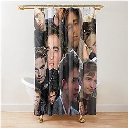 HIGH QUALITY Robert Pattinson Shower Curtain