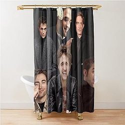 HIGH QUALITY Robert Pattinson Shower Curtain
