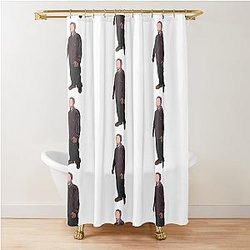Robert Pattinson in the Shower Curtain
