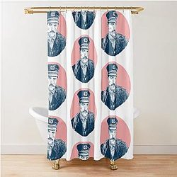 A24 Winslow The Lighthouse Robert Pattinson Robert Eggers Shower Curtain