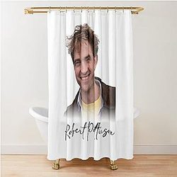 Robert Pattinson Fan Merch Shower Curtain
