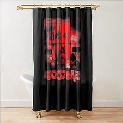 Great Time Shower Curtain starring Robert Pattinson