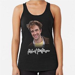 Robert Pattinson Fan Merch Racerback Tank Top