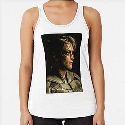 Men's Robert Pattinson Painting Funny Women Fan Racerback Tank Top