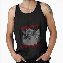 90s Vintage Style Robert Pattinson GQ 2022 Tank Top