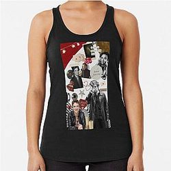 Robert Pattinson High Quality Racerback Tank Top