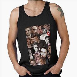 Robert Pattinson high quality Tank Top
