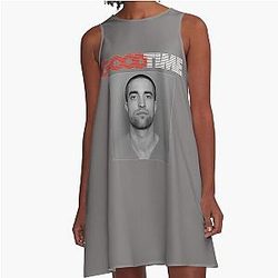 Robert Pattinson Graphic Tee A-Line Dress